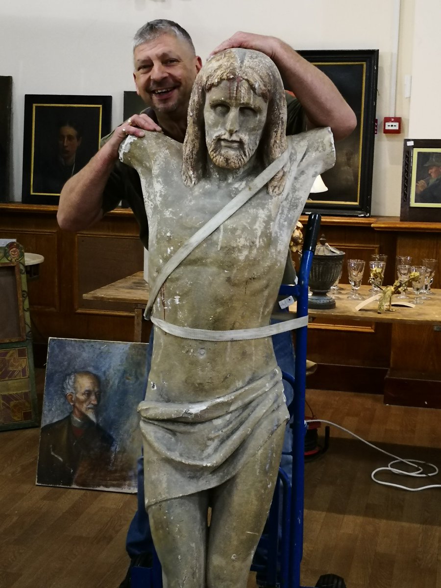 Now that's what I call Sunday trading! <a href="/TheBigBrocante/">The Big Brocante</a> #antiques