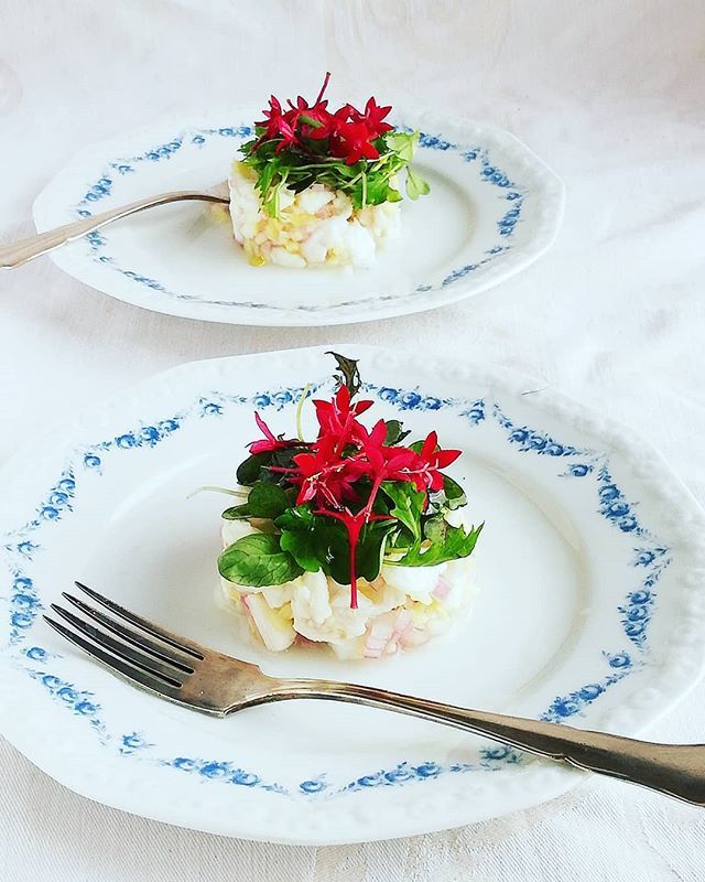 Cod cheek tartare with a hint of fresh ginger as a starter.

#cod #tartare #fishdinner #fish #rawfish #rawfood #torsk #skrei #råfisk #förrätt #fresh #healthy #nordiceat
#foodblogfeed #bestfoodfeed #matbild #nordiccuisine #scandinavianfood #matbloggsentra… ift.tt/2QQ5EnX