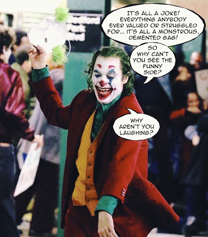 favorite joker comic quotes meet joaquin’s joker.