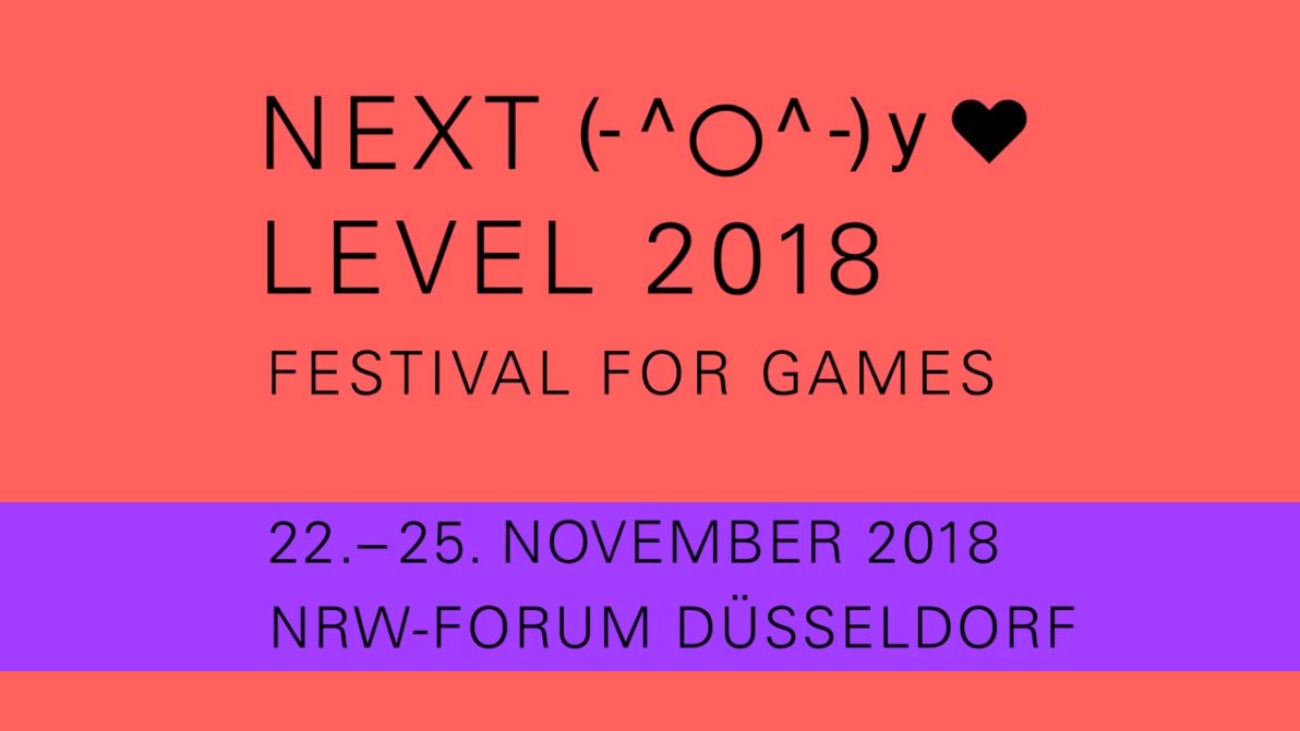 GamesArtDE's tweet image. Die #NextLevel2018 (@NextLevel_Fest) ruft Euch im November nach Düsseldorf!

gamesart.de/next-level-201…