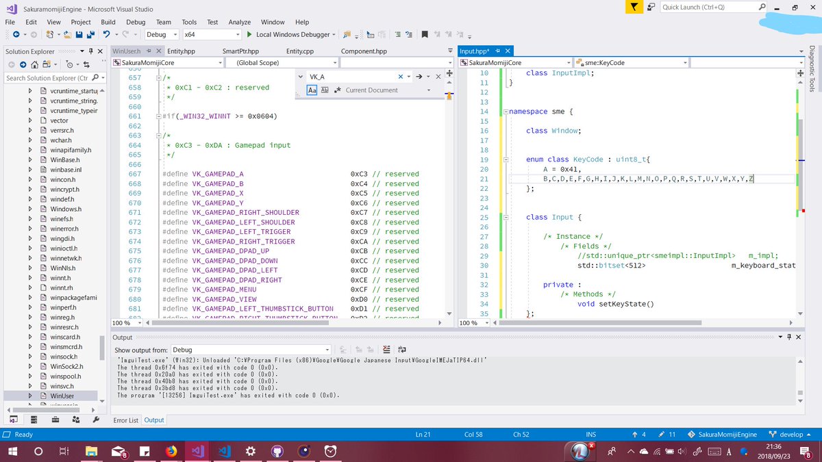 masterexa's tweet image. VK_GAMEPADなんてものがあったんか

#Windows #Winapi #cplusplus