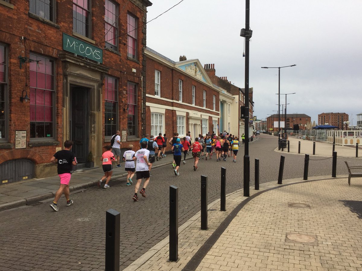 Hull Marathon-Well done fantastic runners. Go Go Go
