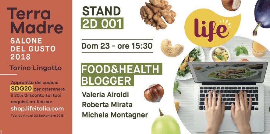 Pronta per sfidare all’ultimo estratto <a href="/run_veg/">run veg</a> e <a href="/robertamirata/">Roberta Mirata</a> e aggiudicarmi il podio! Vi aspetto oggi a #TerraMadre #SalonedelGusto allo stand <a href="/LifeFrutta/">Life</a> Pad 2 stand 2D 001 a partire dalle ore 15.30. Venite ad assaggiare e a votarmi! #lifefrutta #gustoallavita #FoodForChange