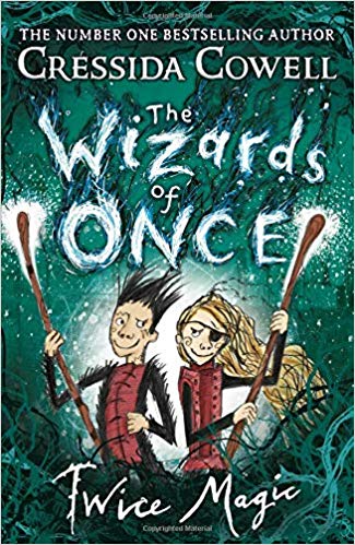 NicoletteJones's tweet image. This week's children's book to watch out for in @ST_Culture:  @CressidaCowell's second volume in the #WizardsofOnce series, #TwiceMagic.  Clever and funny and spellbindingly conjured by Cowell's wild pencil. @HachetteKids