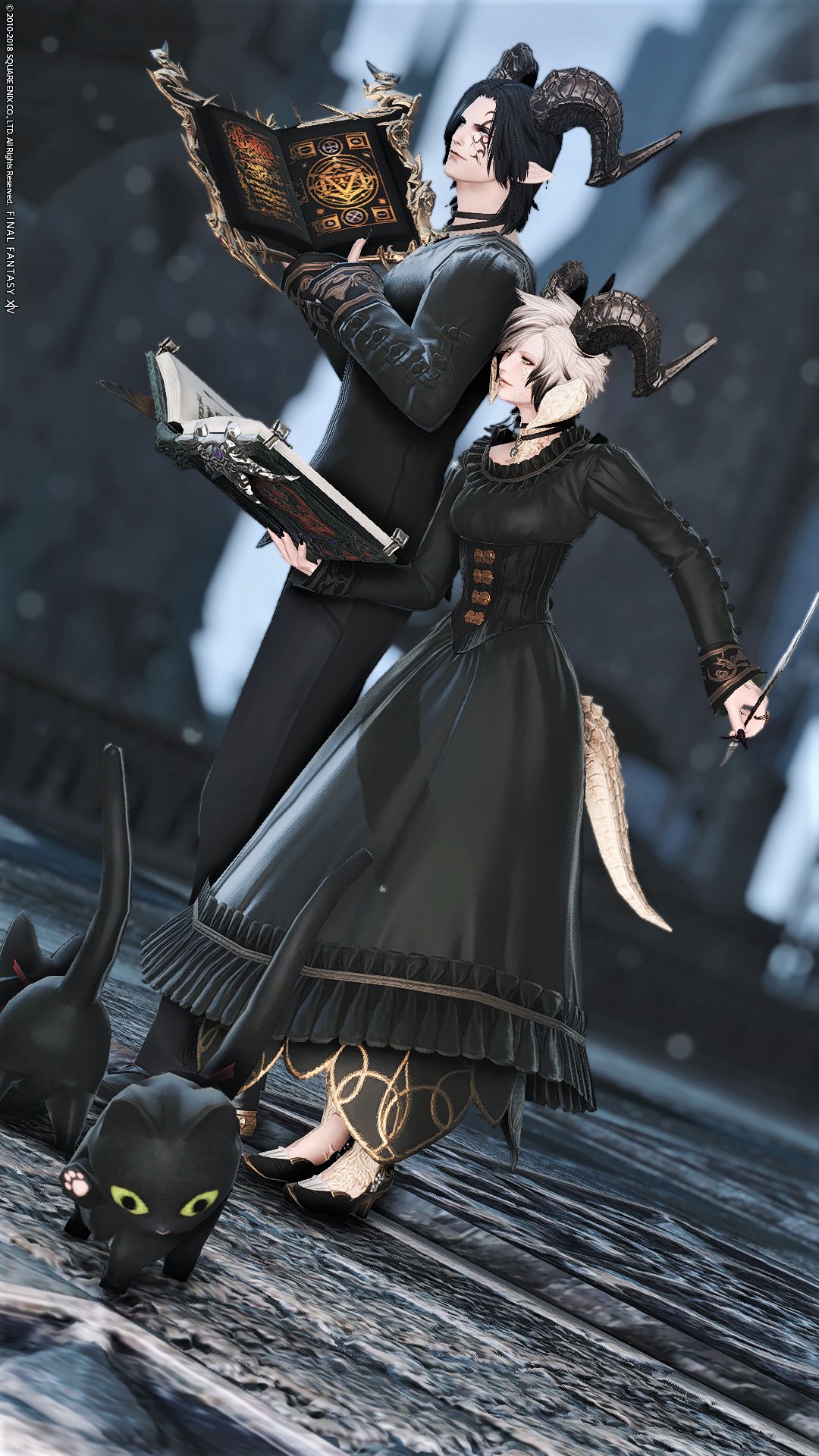 くろみ アークデーモンホーンをお互いに手に入れたので悪魔合わせしてきました Ff14