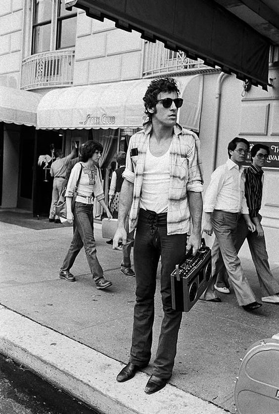 Happy birthday to Bruce Springsteen. Photo by Lynn Goldsmith, 1978. 