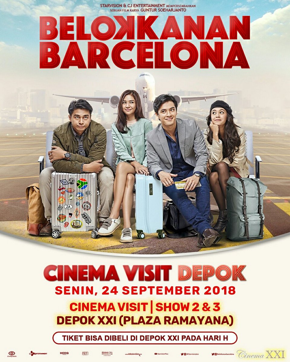 MorganousDEPOK_'s tweet photo. Besok Nonton bareng Belok Kanan Barcelona bareng Francis @morganoey yuk temen2 #TimFrancis mari kita rapetin! https://t.co/brQp7CU5C9