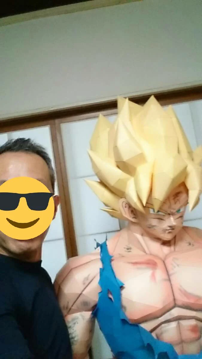 え？ヤバない？wwwペーパースーパーサイヤ人のクオリティが半端ないwww