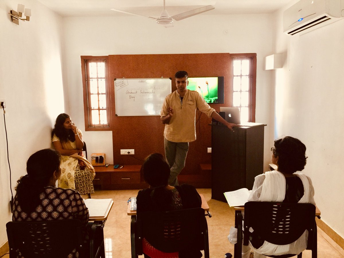 Subemy's tweet image. Our crisp #WeekendCourse ends with a thought-provoking discussion with Tamil film Writer @madhankarky