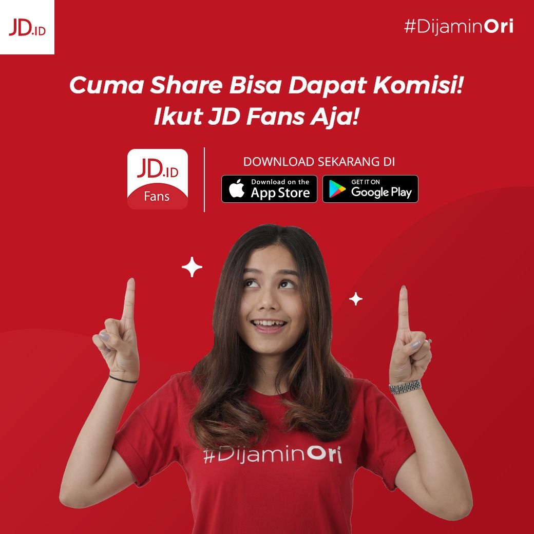JDid's tweet photo. Ehem! udah memasuki tanggal tua dan dompet tipis nih, Sahabat JD😓 Butuh penghasilan tambahan buat beli ini itu? Ikut JD Fans aja! Kamu bisa dapat komisi lho dari link yang Kamu share. Download sekarang!
#jdid #dijaminori #JDFans #share #Jobs https://t.co/OU6SAPfswi