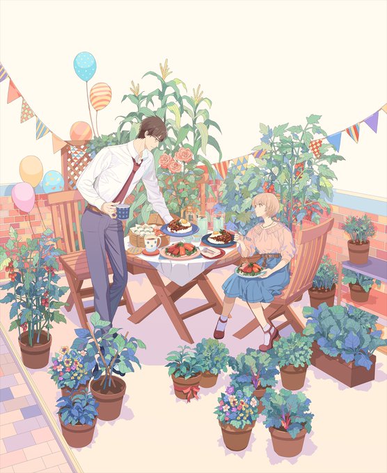 おいしいベランダのtwitterイラスト検索結果