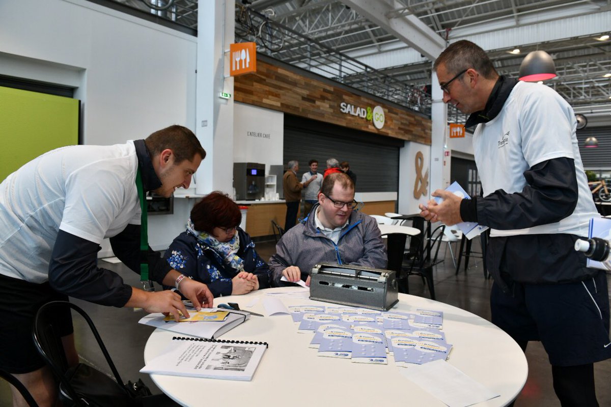 Gilles_Fargier's tweet image. #RunandBike c’est l’occasion aussi de sensibiliser à nouveau les collaborateurs #Transpole aux valeurs de la #Diversité #Handisport