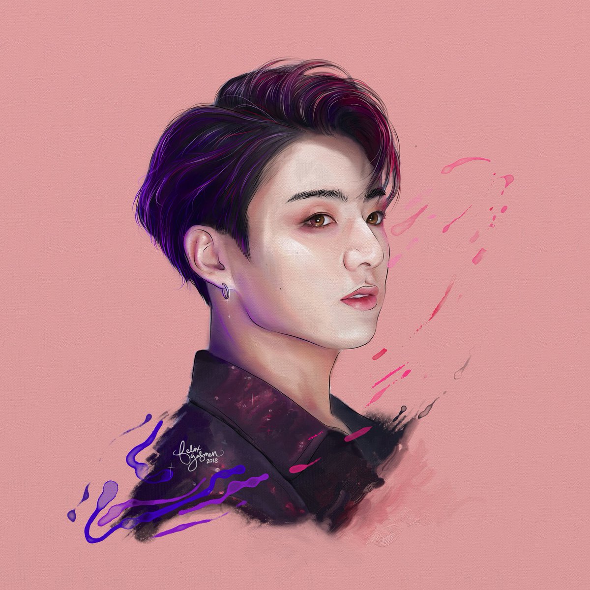 Felix Gasmen On Twitter Jungkook Bts Fakelove Btsfanart