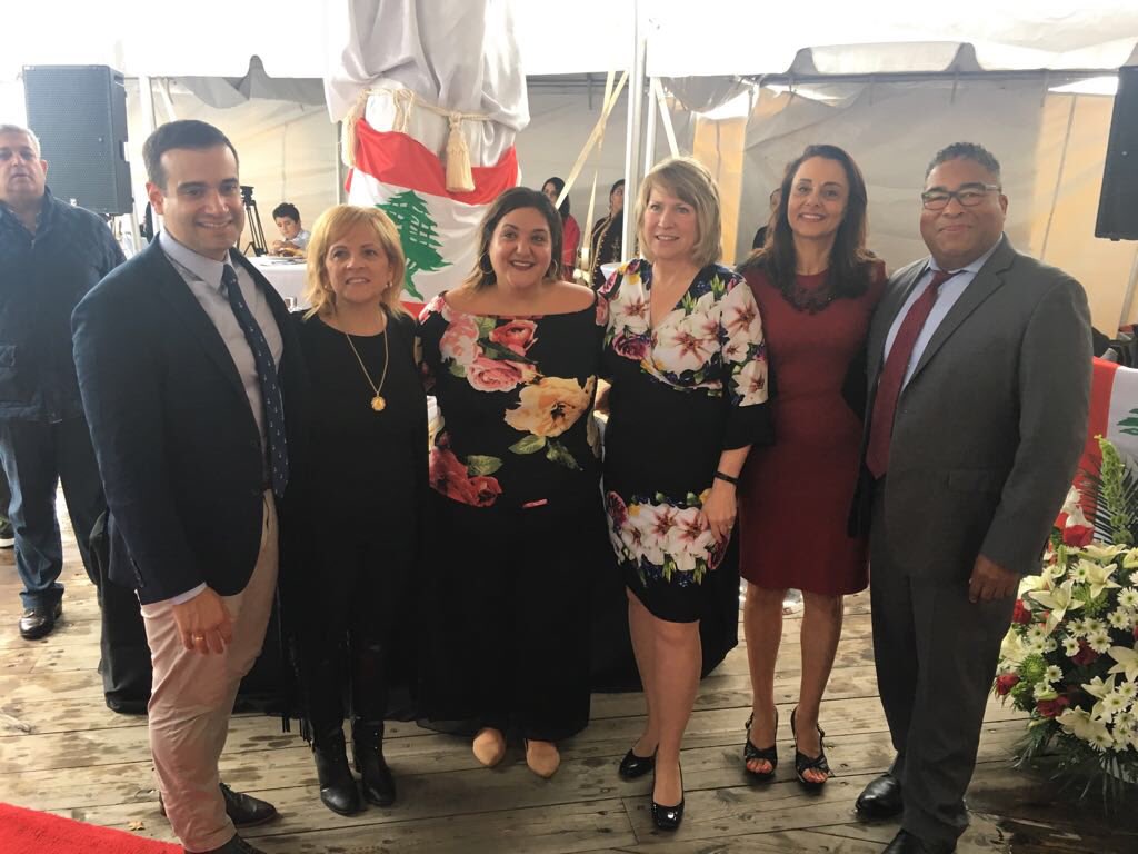 RafahDiCostanzo's tweet photo. I was honoured to attend the Unveiling of the Lebanese Emigrant Statue at the Halifax waterfront. It was a historic milestone for the vibrant community, and was presented to honour Lebanon's forefathers. The first Lebanese immigrants were said to have come to Canada in 1884. https://t.co/L0aeArv9QS