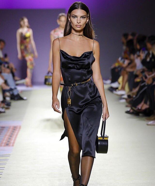 Emily Ratajkowski for Versace
