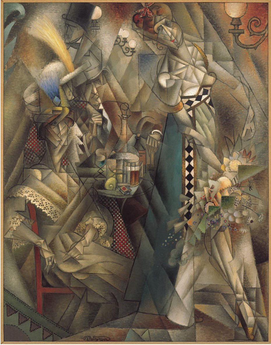 JoshuaMusikanto's tweet photo. Danseuse au café, 1912, by #JeanMetzinger. #oilPainting #cubism #SectiondOr #GroupeDePuteaux https://t.co/xUGpn75zx9