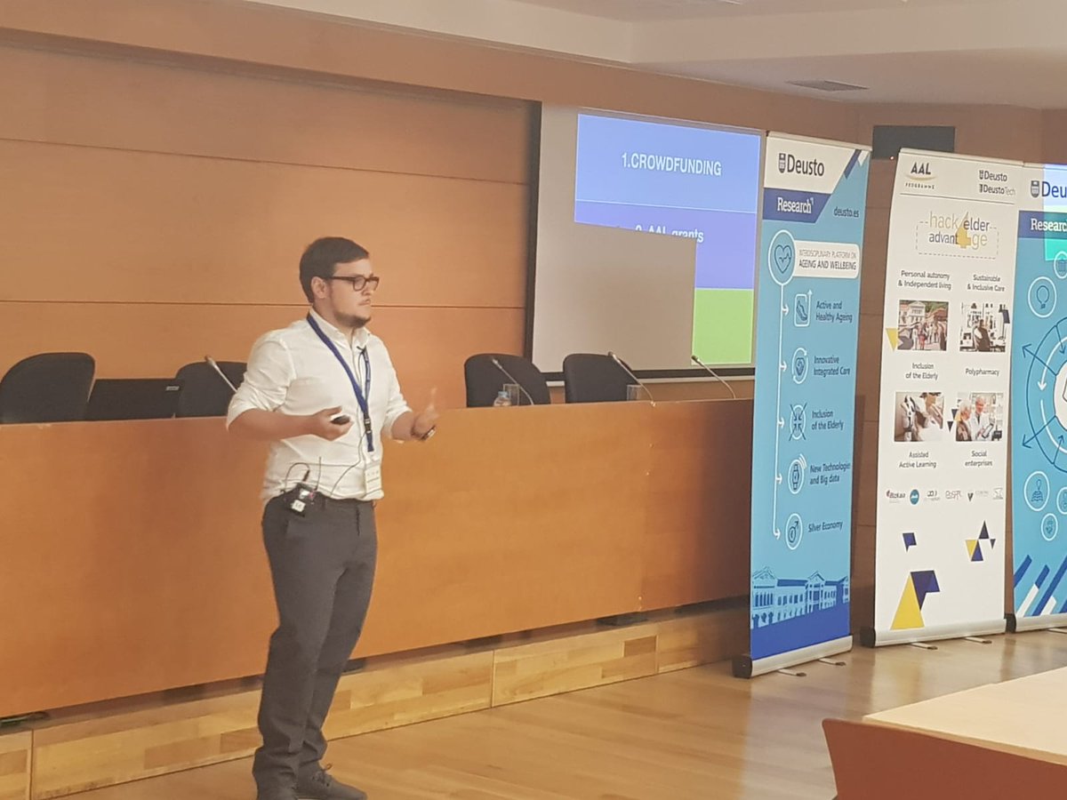 BizkaiaSocial's tweet photo. ➡️Otra de las píldoras que se está abordando en el #Hack4Elder de la #BizkaiaSilverWeek son los sistemas de financiación y cómo encontrar nuevos modelos de negocio con las posibilidades que ofrece el sistema. https://t.co/vruJhtBiWs
