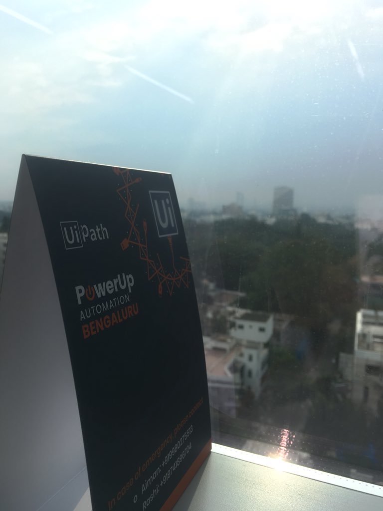 bhatshishir's tweet image. What a view at UIPath Hackathon from the top of the world 
#HackerEarth #PowerUpAutomation #UiPathDev