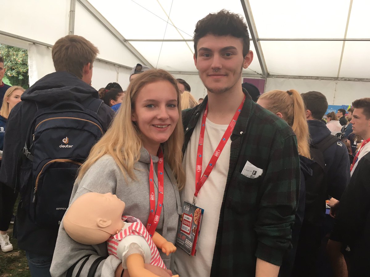 winchesterlinks's tweet photo. Wonderful meeting everyone at  @_UoW /@winchestersu #FreshersFayre with help from our friends @stjohnambulance 

Welcome meeting:
Thursday 27th at 7pm In SAB003

Learn the Skills, Practice the Skills, have fun! Let's  train this campus! 
#HelloWinch #Freshers #freshers2018 https://t.co/N57hPN9ceO