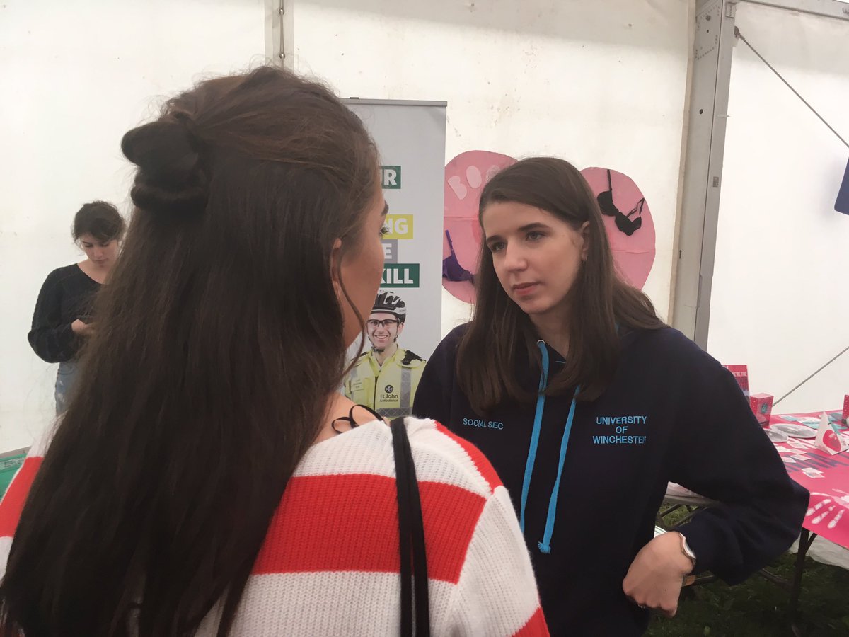 winchesterlinks's tweet photo. Wonderful meeting everyone at  @_UoW /@winchestersu #FreshersFayre with help from our friends @stjohnambulance 

Welcome meeting:
Thursday 27th at 7pm In SAB003

Learn the Skills, Practice the Skills, have fun! Let's  train this campus! 
#HelloWinch #Freshers #freshers2018 https://t.co/N57hPN9ceO