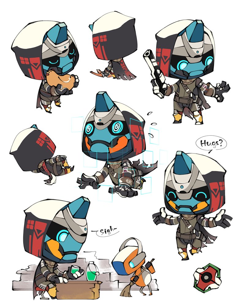 「mini caydes 」|( ˊ̠˂˃ˋ̠ )🌱のイラスト