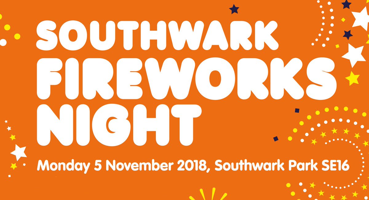 Tickets are now available for #SouthwarkFireworks 2018! Get all the details at southwark.gov.uk/fireworks Southwark residents can book #free tickets online. Just enter your postcode without a space when prompted for an access key Paid tickets are also available for non-residents