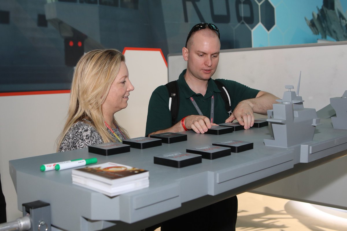 BAESystemsplc's tweet image. Think you can crack the maths to balance as many F-35&apos;s onto the deck of @HMSQnLz as possible? Visit us in the #TechnologyZone at @newscilive to give it a go! baes.co/sc4F50is0SL #NSLive