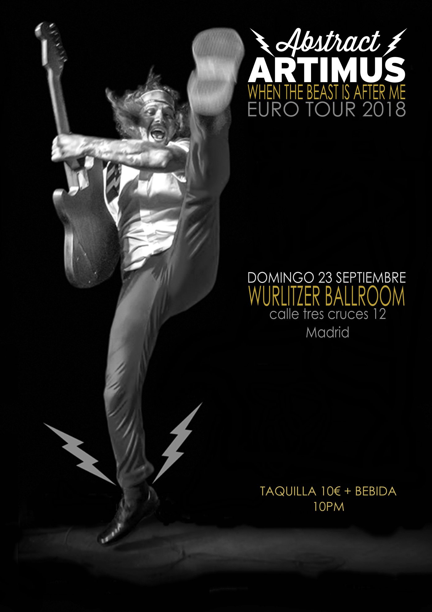 Abstract Artimus On Twitter Tonight Last Show Of The Tour Is In Madrid At Wurlitzer Ballroom Get Ready To Catch A Double Super Buzz Wurlitzerballro Https T Co Viecv2qzwg twitter