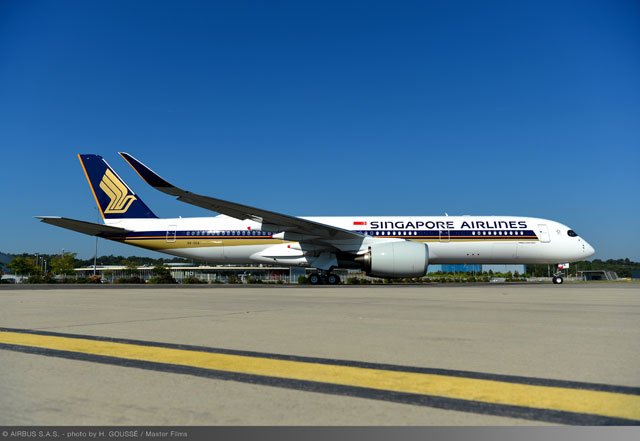 シンガポール航空、A350-900ULR受領　18時間超の世界最長LA便飛ばす超長距離型 aviationwire.jp/archives/156378 #A350XWB #A350ULR #LongRangeLeader  #singaporeair #Airbus