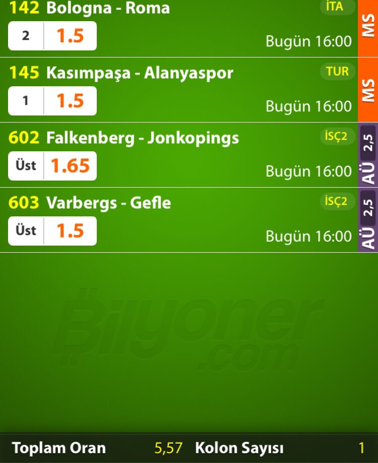 goaliscoming's tweet photo. 16.00 maçları tahminleri sizlerle bol şans 🍀 #iddaa #iddaatahmin #iddaatahminleri #İddaaKuponu https://t.co/6g9pNW55cV