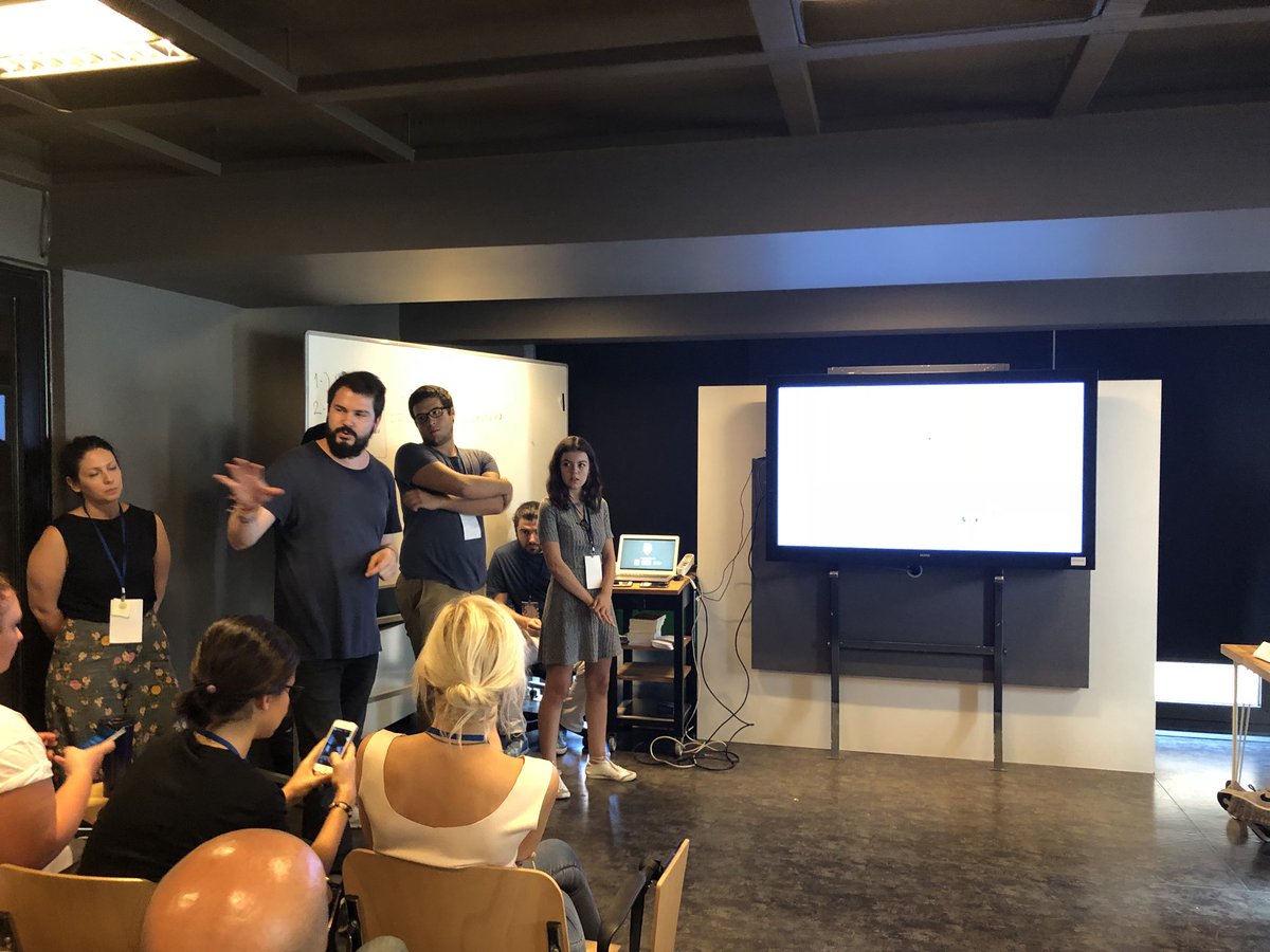 mona_aykul's tweet photo. Şimdi ise @EgitmenPanda takımımız #KFCchallenge için tasarladıkları oyunlastirma projelerini dinledik 👏🏻 #48saatoyunlastirma @GamFedTurkey @bugGameLab #GamificationHackathon #gamification https://t.co/0rc7FfD8Os