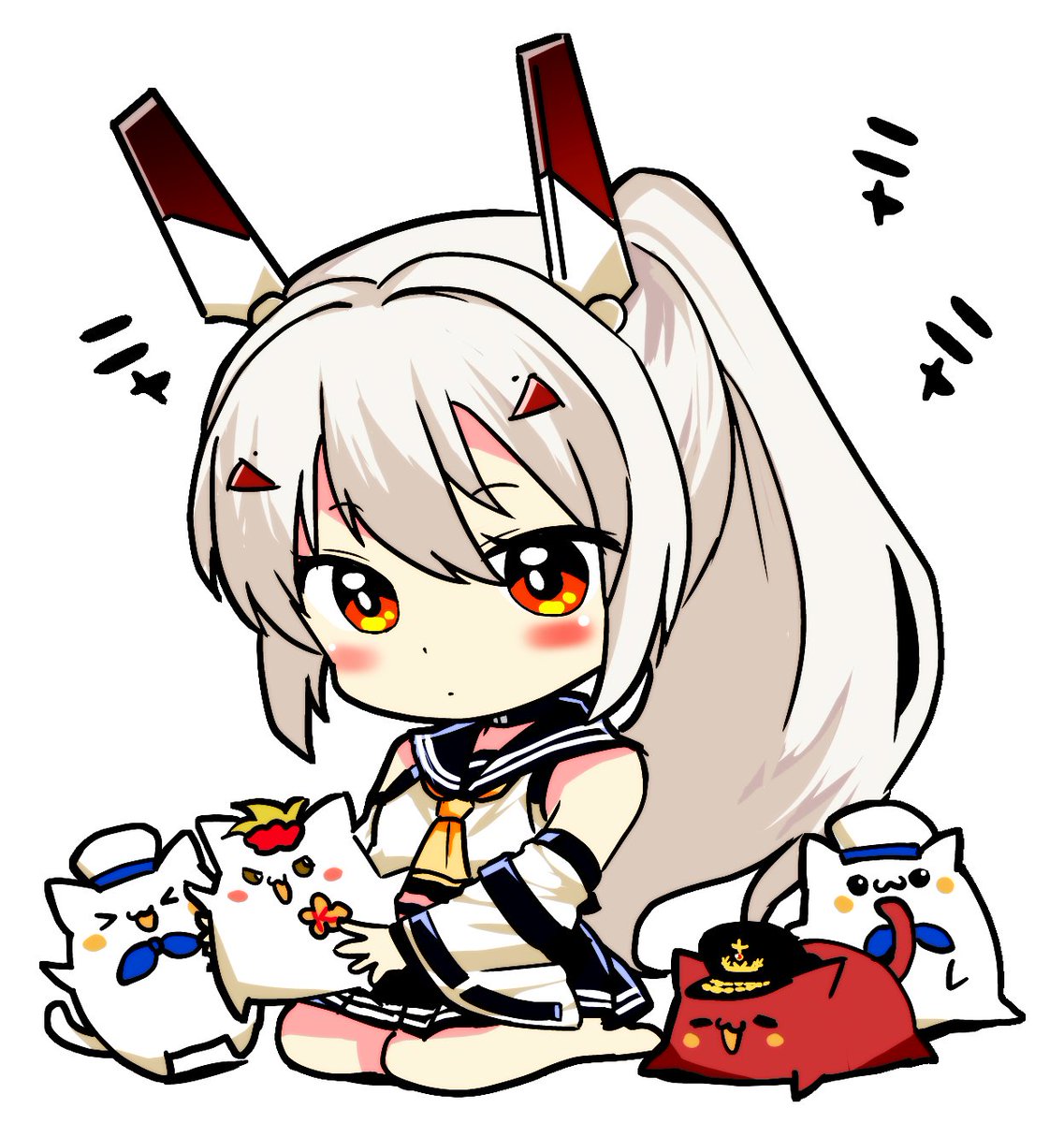 関西ジンちゃん على تويتر オフニャと綾波 オフニャ アズレン アズールレーン