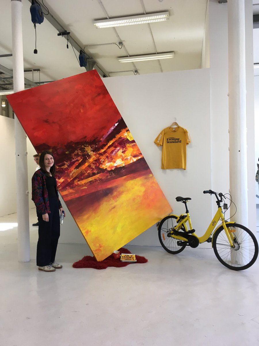 leedsartghosts's tweet image. What a treat to see this MA show at #ChelseaArtCollege last week - @LeedsArtsUni alumna @AbiMoffat did rather well! #AbstractColour