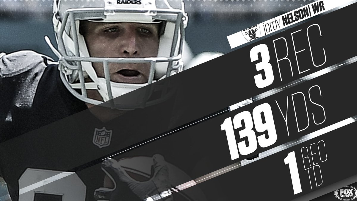 Decent first quarter for Jordy Nelson 😳