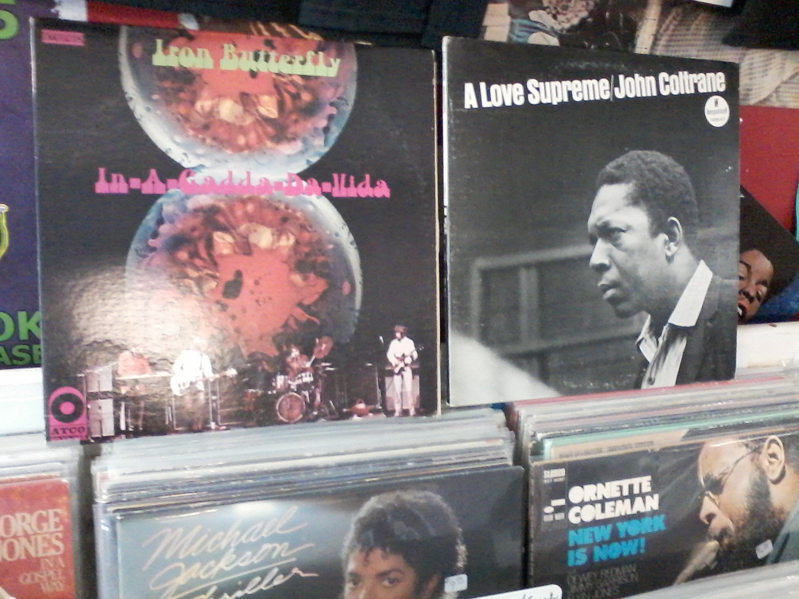 Happy Birthday to Ron Bushy of Iron Butterfly & the late John Coltrane 