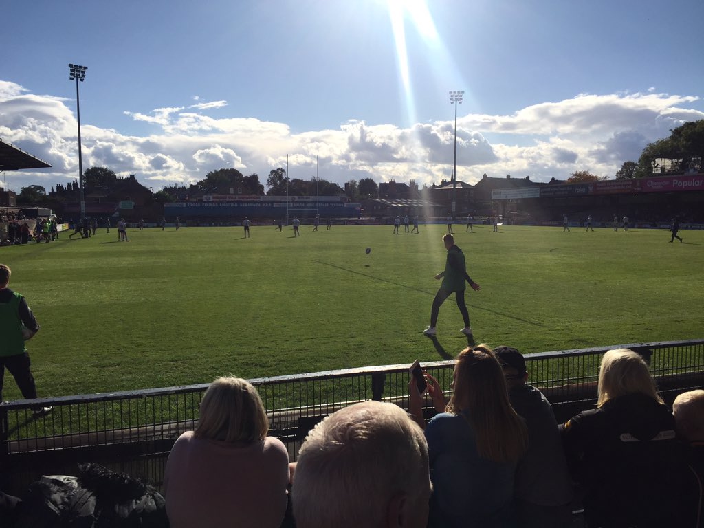 Thanks to @YorkKnightsRLFC for having us down today and congratulations on your impressive league victory, we look forward to seeing you in the championship next season! #RugbyLeague