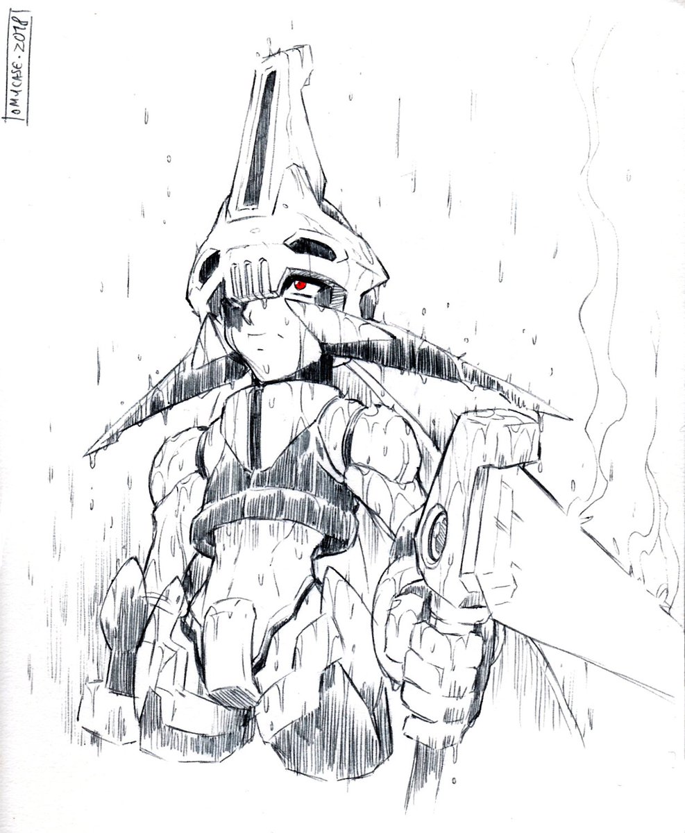 Rainy Day - Nouveau dessin au BIC ?
#Megaman #MegamanZX #ロックマン #ロックマンZX 