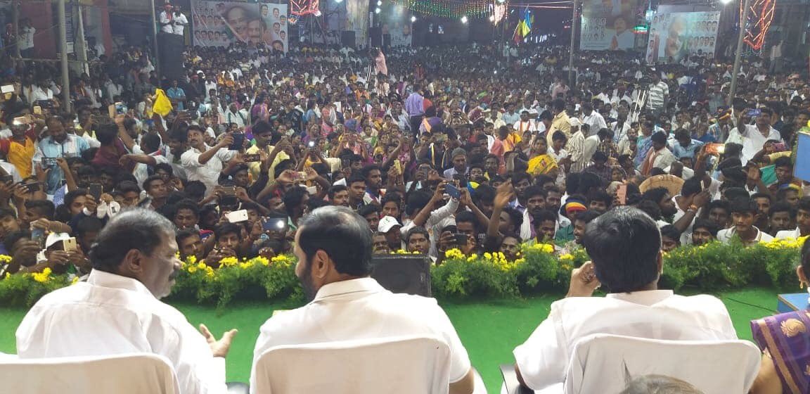 veeratalks's tweet photo. நாள் 2 : “கரம் கோர்ப்போம், பாலாற்றை காப்போம்” நீர் மேலாண்மை விழிப்புணர்வு பிரச்சார பயண பொதுக்கூட்டம் காஞ்சிபுரத்தில்..
#DrAnbumaniVision #Palar #River #SavePalar #Kanchipuram https://t.co/DzZZ4czAik