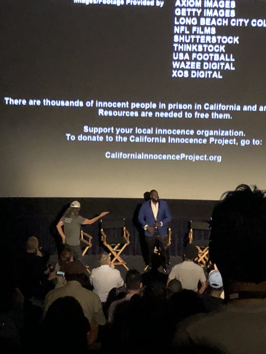 The one &amp; only <a href="/BrianBanksFREE/">b r i a n   b a n k s</a> at the world premiere of the movie based on his wrongful conviction. He lost over 5 yrs of his life for a crime he didn’t commit. This is his story of strength &amp; perseverance. HIGHLY RECOMMEND!!! @brianbanksmovie #XONR8 #proudCIPer