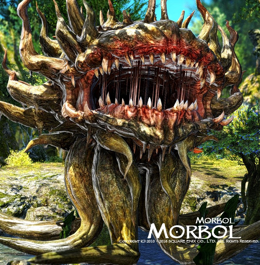 草木網「モルボル」属 移動性の大型食獣植物。 獲物を誘引、捕縛する