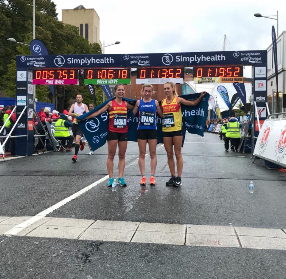 A massive well done to Charlie Arnell from <a href="/TorbayAC/">Torbay Athletic Club</a> who finished second lady today at Bristol Half Marathon with a time of 1:17.28🎽