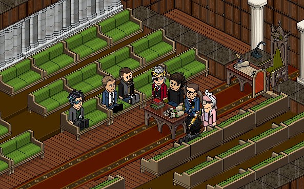 UKGovHabbo's tweet photo. Parliament News
Members of Parliament were called to the Chamber to pass the first official bill;

Crown and Governance Bill 2018. 
It will now be sent to the Lord Chief Justice's desk for Judicature Review. https://t.co/T5nqoORmGc