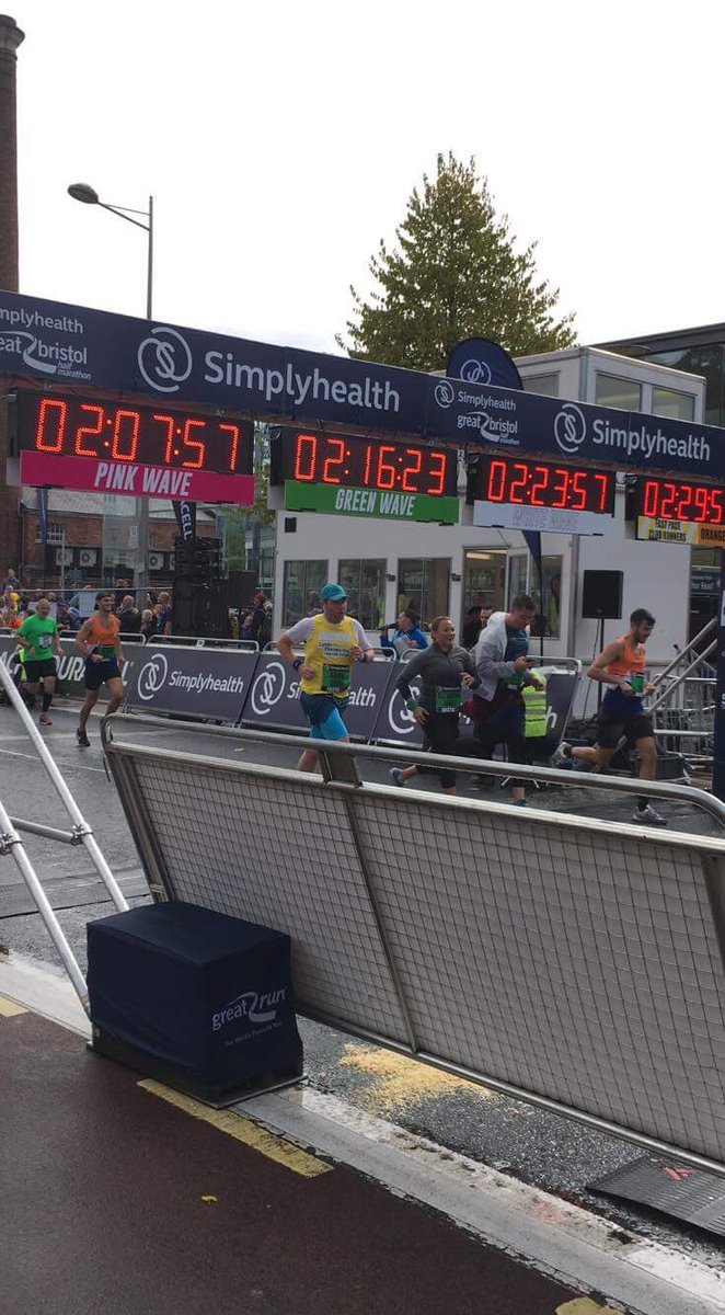 AdamLane1981's tweet photo. Proud to represent @cftrust today at the #GreatBristolHalf. A fantastic day and raised vital funds and awareness for the cause. https://t.co/GGhZDsVP3A