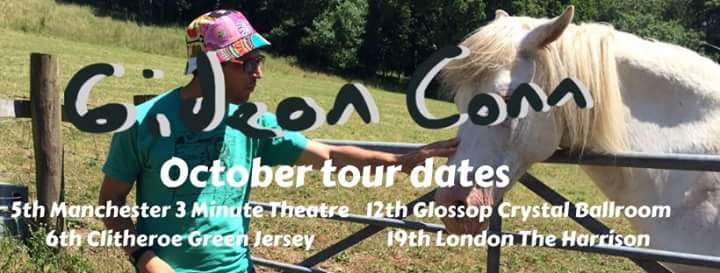Some lovely gigs coming in Oct. For more info gideonconn.com