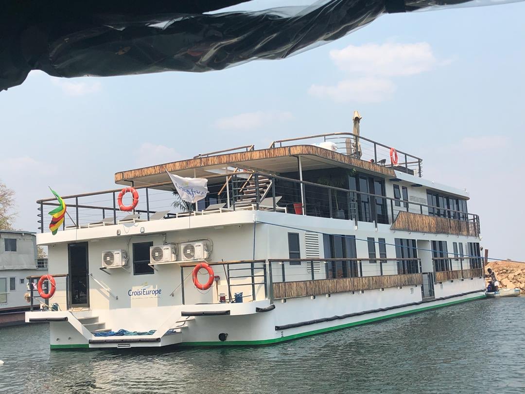 #ZimTourismRecovery definitely happening! Currently underway at #KaribaBreeze in #Kariba is the launch of the prestigious African Dream Ship.
#Investment
#ZimTourismRecovery 
#VisitKariba