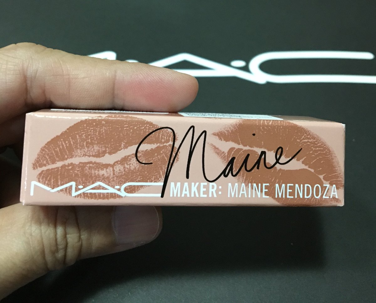 harikoji's tweet image. Finally got mine here in Rustan’s Cebu #MaineForMAC #MainedcmMacMaker #MainedcmforMAC #MainedcmMACMakerNationwide