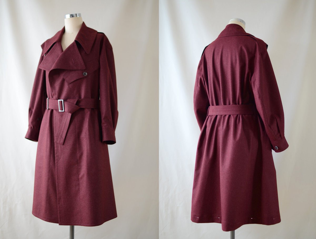 衣服標本家 長谷川 半 分解展で展示していたww2イギリス軍のストームコート 女性のお客さまからオーダーの依頼がありまして こんなのつくりました コートだけど ツナギになるんです ほしいでしょ 衣服標本家 長谷川 半 分解展で展示していたww2イギリス軍のストームコート 女性のお客さまからオーダーの依頼がありまして こんなのつくりました コートだけど ツナギになるんです ほしいでしょ