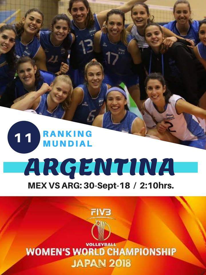 voleibolFMVB's tweet photo. Un duro equipo a vencer, @Voley_FeVA  será nuestro 2o rival en el #FIVBWomensWCH  de la @FIVBVolleyball ¡Vamos México!

#ArgentinaEnLaMira #TodosSomosMéxico #VoleyMex #VamosXMás https://t.co/E6KqGguATG