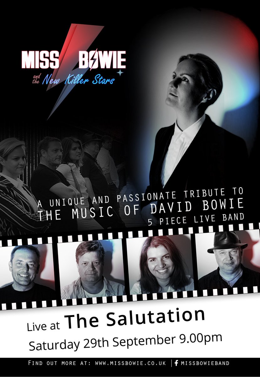 Next gig up! Is this little beauty in Keyworth at The Salutation Inn #DavidBowie  #Tribute #LiveMusic #Nottinghamshire #NottinghamMusicScene  #MissBowie