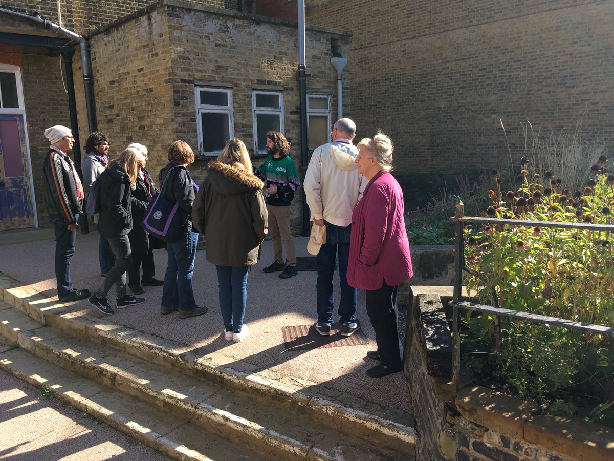 V22’s Max in his element, telling tales of <a href="/v22Louise_House/">V22 Louise House</a> in its Victorian industrial Home for Girls days <a href="/openhouselondon/">Open House Festival</a>. #lewisham #foresthill #se23